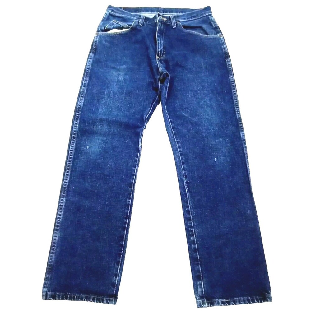 Wrangler Jeans 33x30 Regular Fit Medium Wash #D53